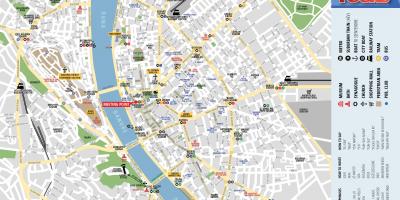 تور پیاده روی از بوداپست نقشه