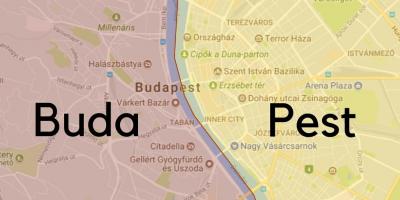 بوداپست محله نقشه