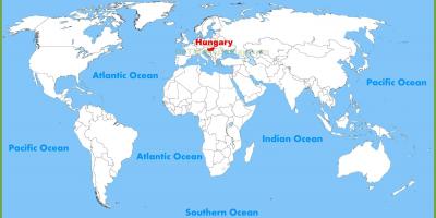 نقشه جهان بوداپست مجارستان
