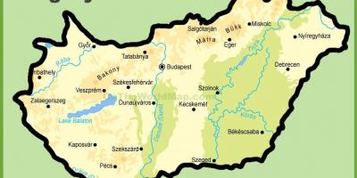 Budapesta نقشه