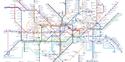 Tube map بوداپست