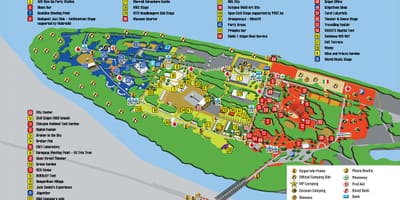 نقشه sziget بوداپست